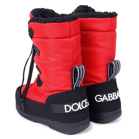 dolce gabbana snow boots